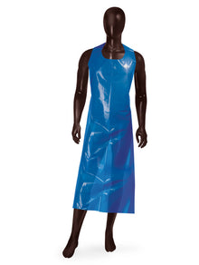 Einwegschürze LDPE 30 my blau 80 x 145 cm