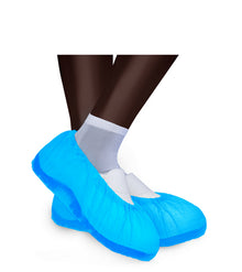 Überschuhe CPE blau 50my 40 x 14 cm