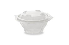 Schale m. Scharnier- deckel 250ml PET, transparent Ø 120 x 70 mm