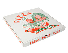 Pizzakarton Italia Végetale 32 x 32 x 3 cm Alu beschichtet