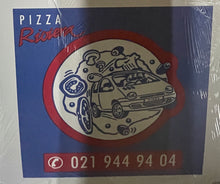 Pizzakarton Modell NY 1209 Kraft "RIVIERA" weiss, 36x36x4,5 cm
