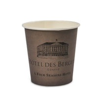 Pappbecher einwandig PLA, 12 cl weiss