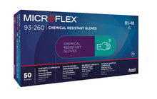 Microflex 93-260 Chemie Gr. 10 blau