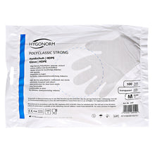 Einweghandschuh HD-PE im Beutel transparent M  28 cm