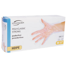Einweghandschuh  L HD-PE transparent 29 cm