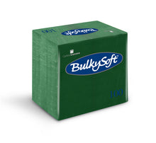 Servietten Bulkysoft 2-lagig, 1/8 Falz Grün 40x40cm