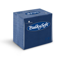 Servietten Bulkysoft 2-lagig, 1/8 Falz Blau 40x40cm