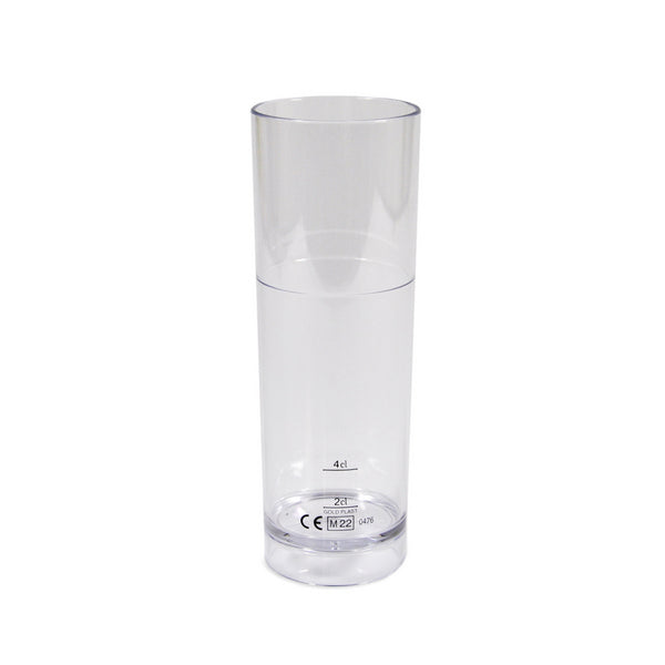 Mehrweg Longdrink Becher, SAN, 2 dl transparent