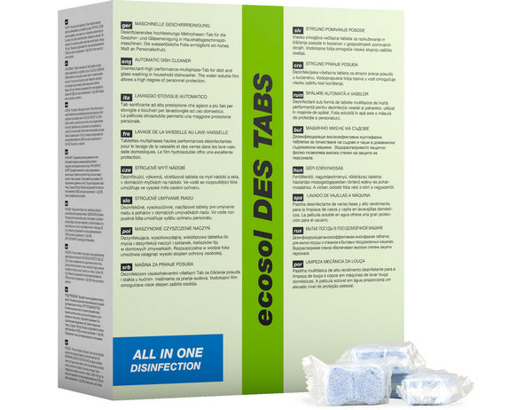 Ecosol DES Tabs Hochleistungs mehrphasen Tab Box à 70 Tabs