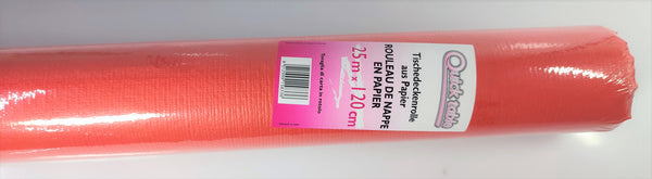 Tischdeckenrollen bordeaux 1.20 m x 25 m