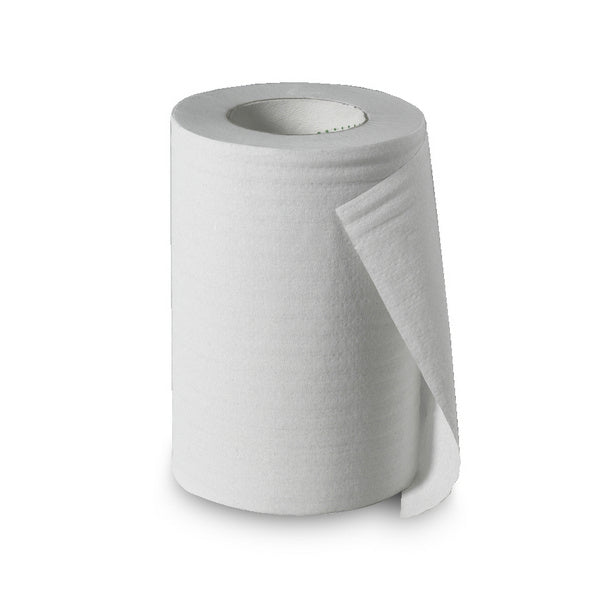 Putztuchrollen Mini 1-lagig, weiss, Zellstoff Ø 13 cm,120 m lang