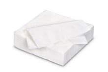 Servietten Fiesta 2-lagig 1/4 Falz Weiss 25 x 25 cm