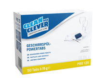 Geschirr-Powertabs PRO125  10in1 CLEAN & CLEVER Box à 50Tabs , 19