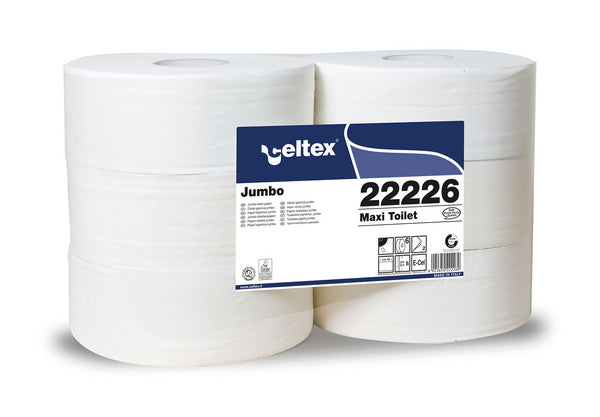 WC-Papier Maxi Jumbo T400, 2-lagig weiss 9,5x17,5cm, 376m