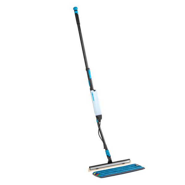 Spraymopp "Carabao" Starterset Schwarz/Blau 1.2m - 1.85m
