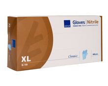 Nitrilhandschuhe Classic XL 100 Stk, unsteril blau, 240 mm
