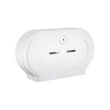 Spender WC-Papier Minijumbo weiss Doppelrolle 514x130x293mm