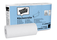 Haushaltrollen SMA69 2-lagig, Zellstoff Hochweiss 23x22cm, 64 Bla