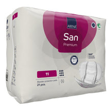 Abena San 11 anatomische Einlage rot