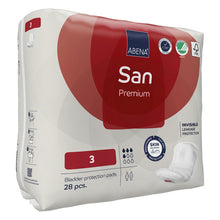 Abena San 3 anatomische Einlage rot