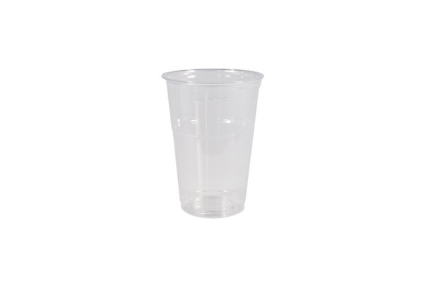 Becher 2,5dl PET mit Schaumrand geeicht, transparent Ø 78 mm