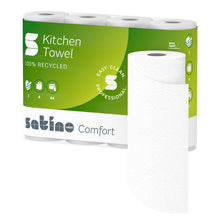 Haushaltrollen Satino Comfort weiss, 3-lagig 64 Blatt, 26x22cm