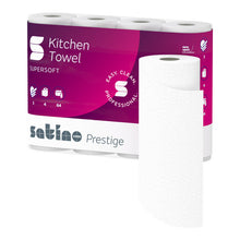 Haushaltrollen Satino Prestige weiss, 3-lagig 64 Blatt, 26x22cm