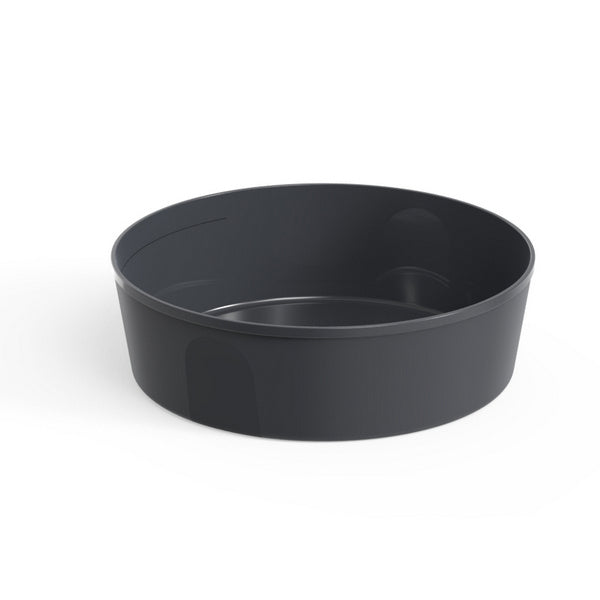 Mehrweg Food Bowl 1200 ml, PP schiefergrau Ø 200 x 60 mm