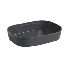 Mehrweg Menubox 1100 ml, PP schiefergrau 236 x 181 x 47 mm