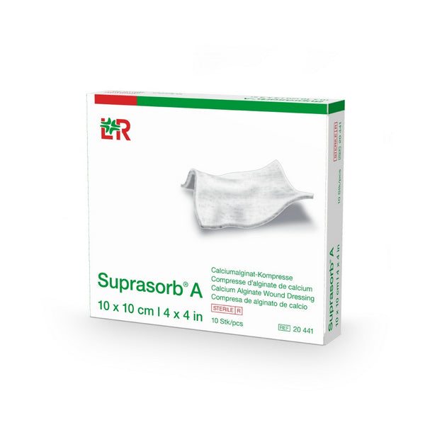 Suprasorb A Calziumalginat 10 x 10 cm