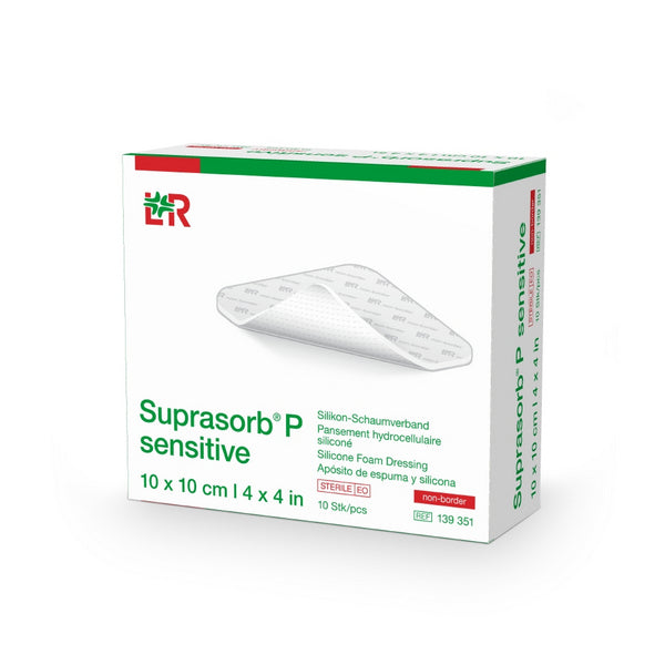 Suprasorb P sensitiv Silikon Schaumverb. steril, non-border 10cmx