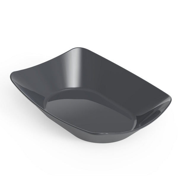 Mehrweg Snack Tray XL PP, schiefergrau 135 x 85 x 44 mm