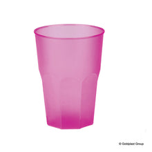 Becher "Cocktail" PP, 4.2 dl Fuchsia geeicht 3 dl