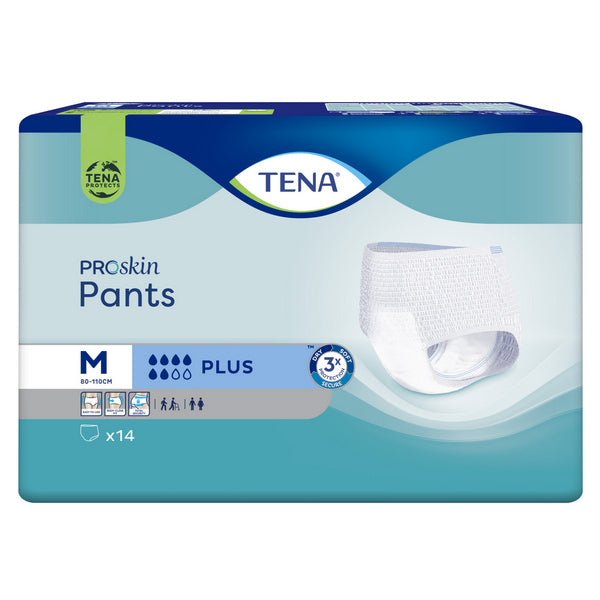 TENA Pants Plus ProSkin medium,blau 14Stk.