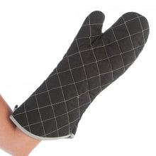 Hitzeschutzhandschuh Flamstar Canvas schwarz 32 cm