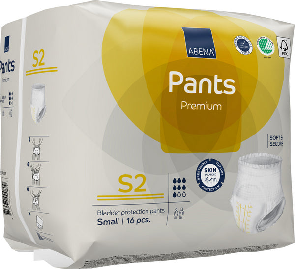 ABENA Pants S2 Windelhose gelb