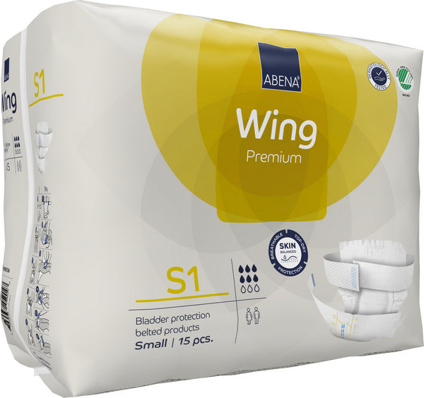 ABENA Wing S1 Inkontinenzwindeln gelb