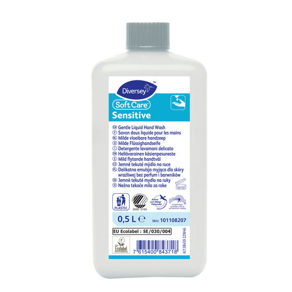 Soft Care Sensitive Milde Seifenlotion ohne Parfüm und ohne Farbs