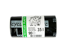Kehrichtsäcke 35lt HD-LLD/PE 0.027mm Schwarz "Solido" 285/270x700