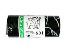 Kehrichtsäcke 60lt HD/LLD-PE, 0.029mm Schwarz "Solido" 285/270x97