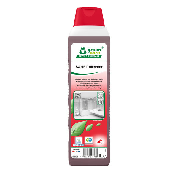 SANET alkastar Sanitärreiniger 10 x 1 Liter