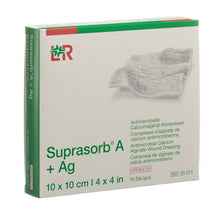 Suprasorb A+Ag Pro Calziumalginat-Kompr 5cmx5cm
