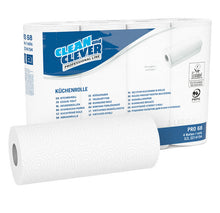 Haushaltrollen PRO68 Hochweiss, 3-lagig 26x23cm, 64 Blatt