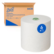 ICON Rollenhandtuch Scott Essential 1-lagig, weiss 19,1cm x 380m