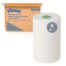 ICON Rollenhandtuch Kleenex 1-lagig Slimroll, weiss 19,1cm x 135m