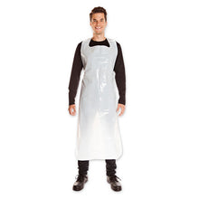 Einwegschürzen 60 my PE-LD, extrastark weiss 140x75cm Wasserdicht