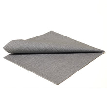 Servietten the napkins deluxe dunkelgrau 40x40cm, 1/4 Falz
