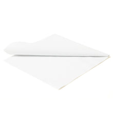 Servietten the napkins deluxe weiss 40x40cm, 1/4 Falz