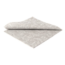 Servietten the napkins deluxe folralgrau 40x40cm, 1/4 Falz