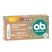 o.b. Organic Normal Tampons Bio